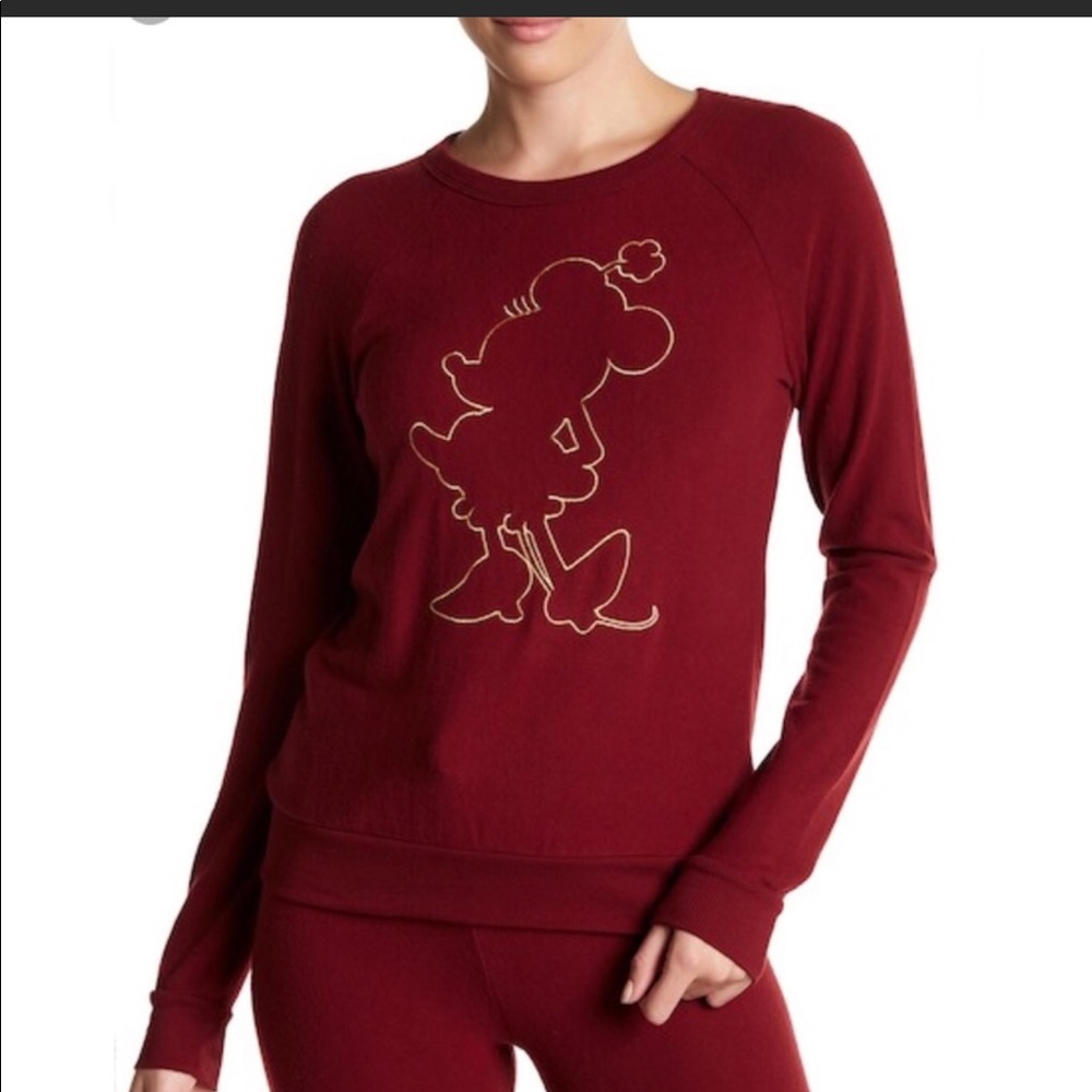 Disney X David Lerner Minnie Mouse Pullover